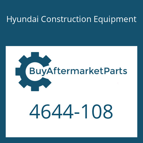 4644-108 Hyundai Construction Equipment LAYSHAFT