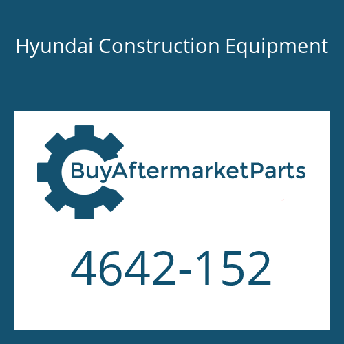 4642-152 Hyundai Construction Equipment COUPLING-KR&K2