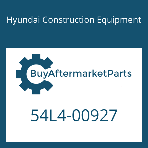 54L4-00927 Hyundai Construction Equipment Rear Frame Assy