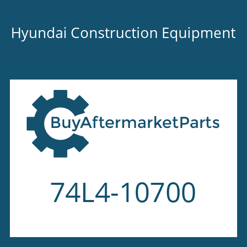74L4-10700 Hyundai Construction Equipment SUPPORT-FR RH