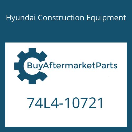74L4-10721 Hyundai Construction Equipment SUPPORT-REAR