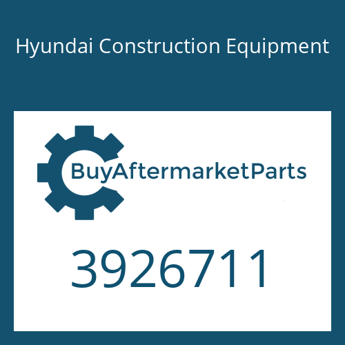 3926711 Hyundai Construction Equipment BRACE-TUBE