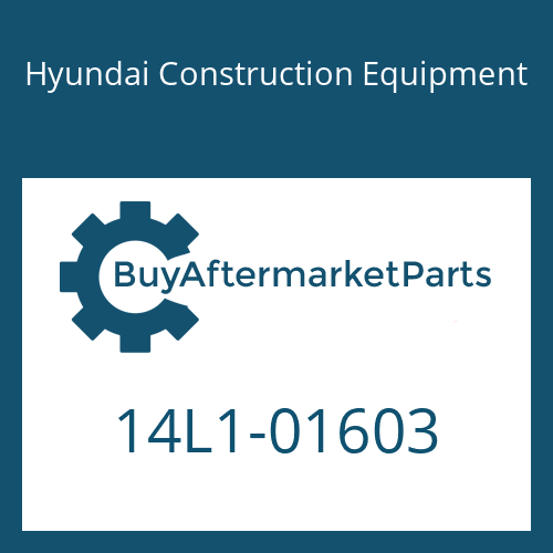 14L1-01603 Hyundai Construction Equipment RAD&COOLER ASSY