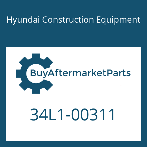 34L1-00311 Hyundai Construction Equipment BLOCK