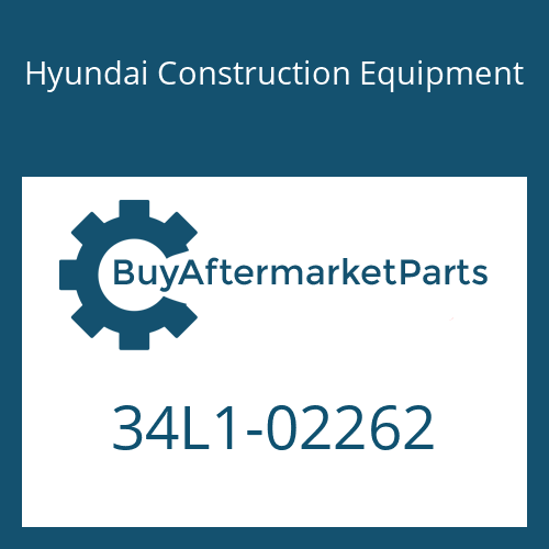 34L1-02262 Hyundai Construction Equipment PIPE ASSY-HYD