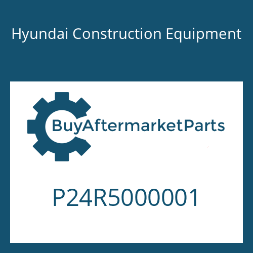 P24R5000001 Hyundai Construction Equipment Cover-Rear