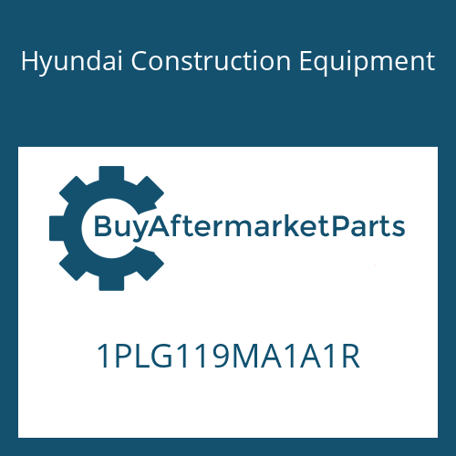 1PLG119MA1A1R Hyundai Construction Equipment GEAR-DRIVE