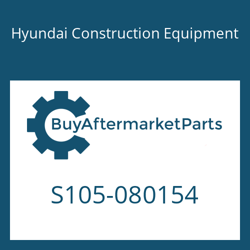 S105-080154 Hyundai Construction Equipment BOLT-SOCKET