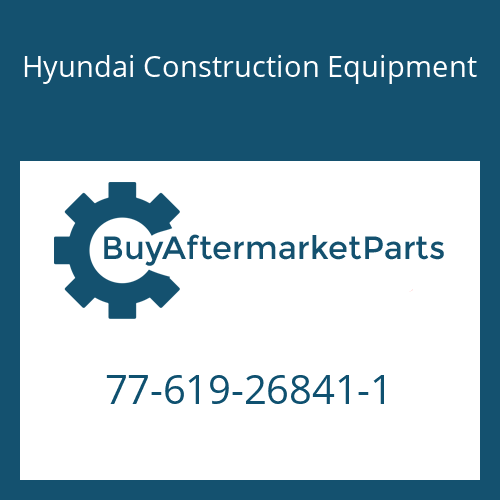 77-619-26841-1 Hyundai Construction Equipment Distributor(Ssv10)