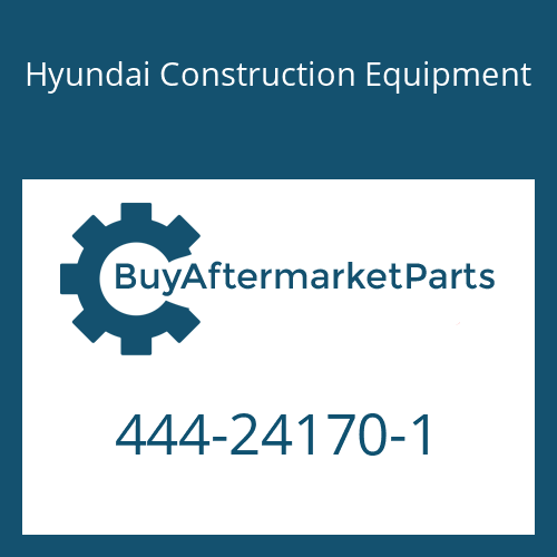 444-24170-1 Hyundai Construction Equipment Eccentric