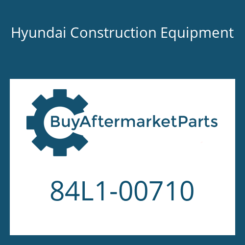 84L1-00710 Hyundai Construction Equipment AXLE ASSY-REAR