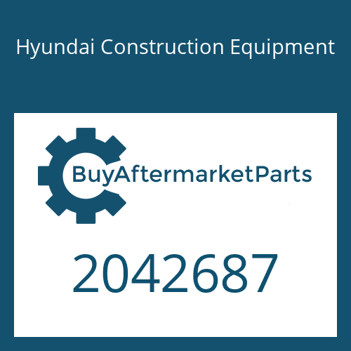 2042687 Hyundai Construction Equipment Housing