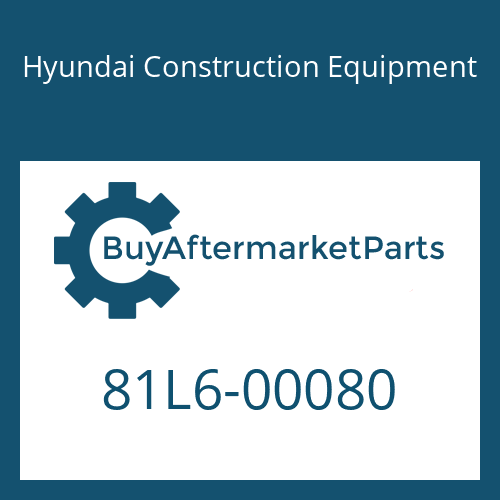 81L6-00080 Hyundai Construction Equipment WHEELRIM