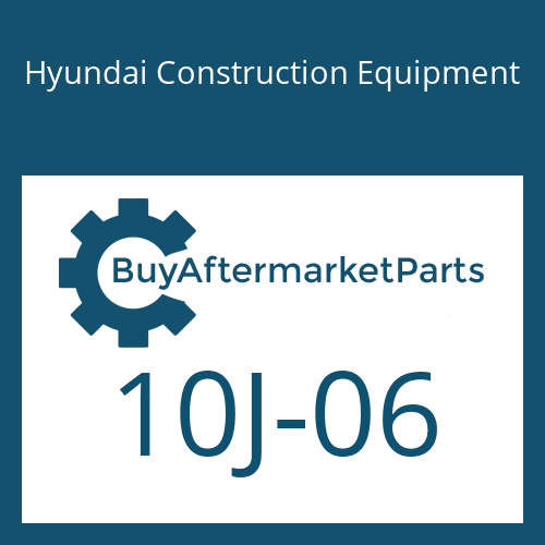 10J-06 Hyundai Construction Equipment Ball-Relief