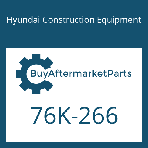 76K-266 Hyundai Construction Equipment O-RING