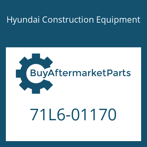 71L6-01170 Hyundai Construction Equipment SPONGE-LH