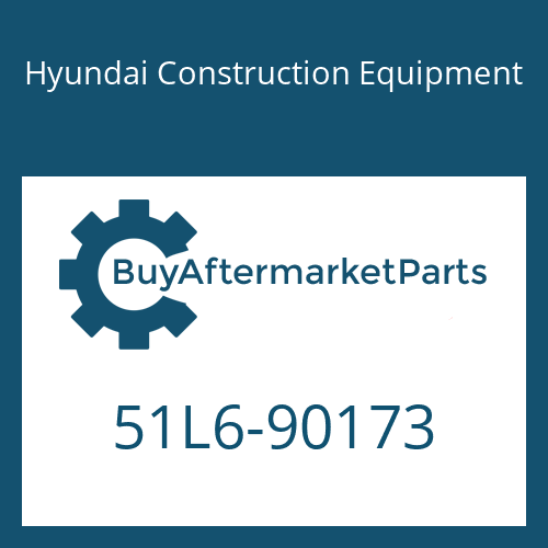 51L6-90173 Hyundai Construction Equipment COVER-RH