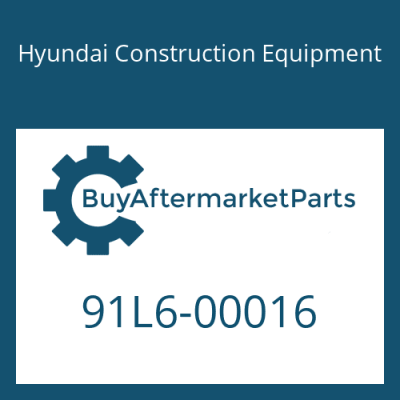 91L6-00016 Hyundai Construction Equipment DECAL KIT-A