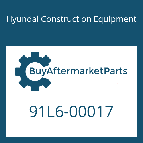91L6-00017 Hyundai Construction Equipment DECAL KIT-A