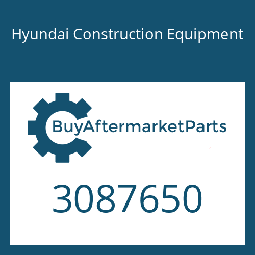 3087650 Hyundai Construction Equipment Camshaft