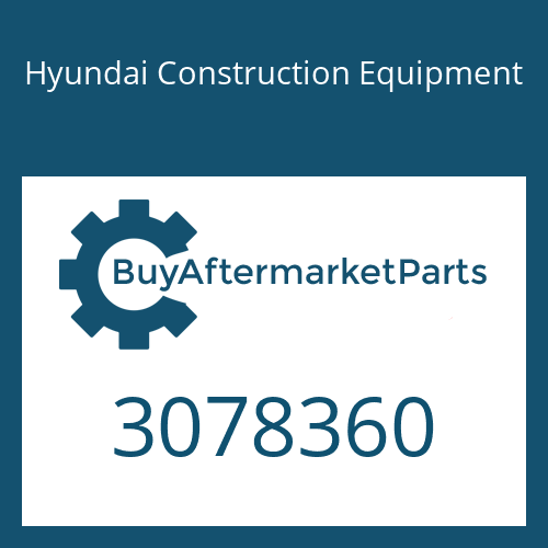 3078360 Hyundai Construction Equipment HEAD-CYL