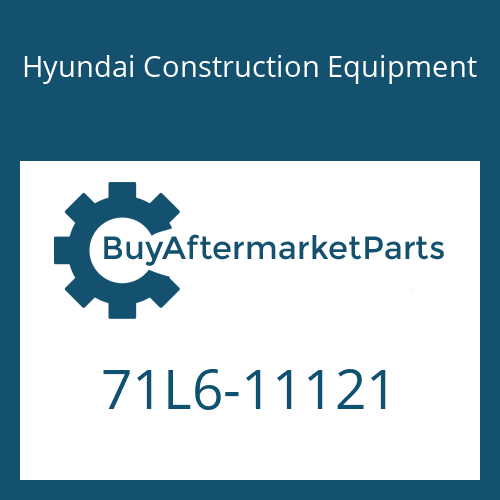 71L6-11121 Hyundai Construction Equipment PLATE-BOTTOM