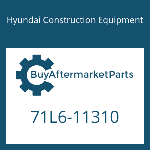 71L6-11310 Hyundai Construction Equipment Support Wa