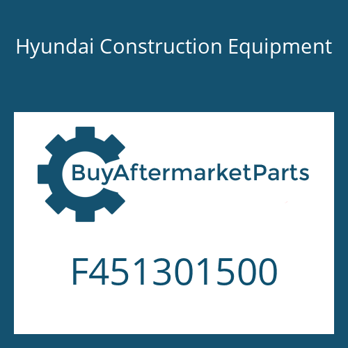 F451301500 Hyundai Construction Equipment Fork Assy(1500)