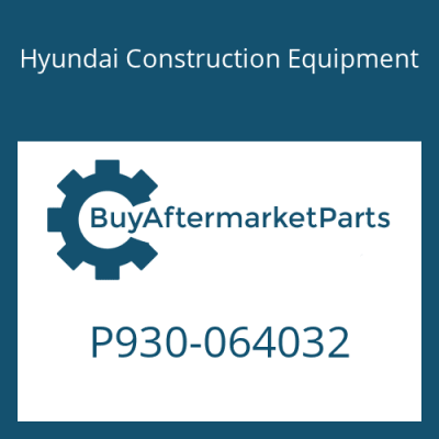 P930-064032 Hyundai Construction Equipment HOSE ASSY-ORFS&THD