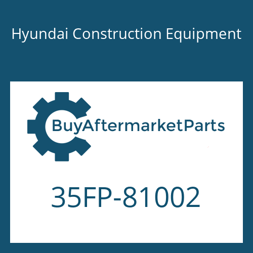 35FP-81002 Hyundai Construction Equipment PIPE ASSY-HYD