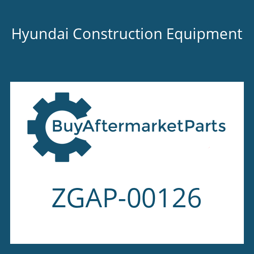 ZGAP-00126 Hyundai Construction Equipment HOUSING-DRIVE