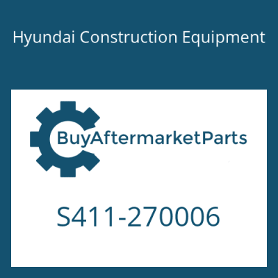 S411-270006 Hyundai Construction Equipment WASHER-SPRING