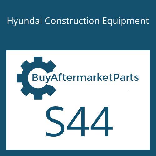 S44 Hyundai Construction Equipment O-RING
