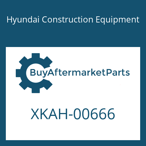 XKAH-00666 Hyundai Construction Equipment PLUG