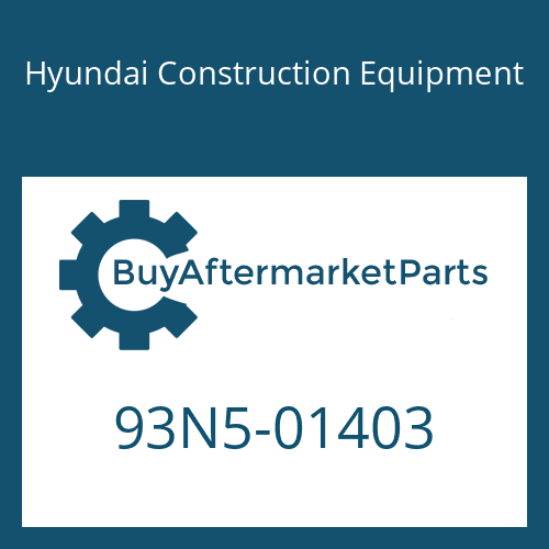 93N5-01403 Hyundai Construction Equipment DECAL KIT-B
