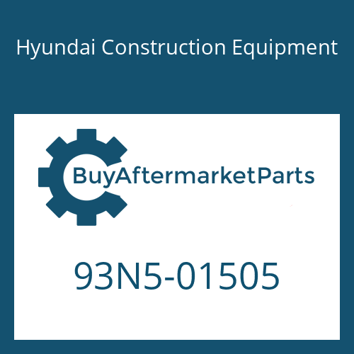 93N5-01505 Hyundai Construction Equipment DECAL KIT-B