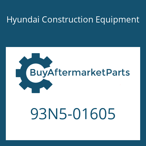 93N5-01605 Hyundai Construction Equipment DECAL KIT-B