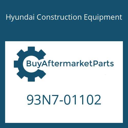 93N7-01102 Hyundai Construction Equipment DECAL KIT-B