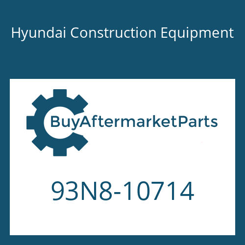 93N8-10714 Hyundai Construction Equipment DECAL-SERVICE INSTRUCTION