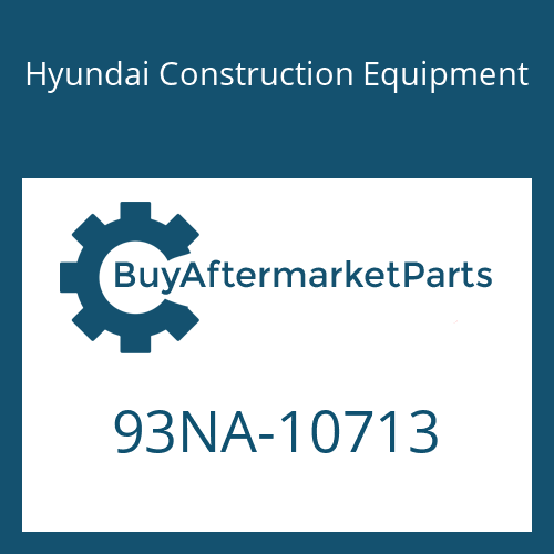 93NA-10713 Hyundai Construction Equipment DECAL-SERVICE INSTRUCTION