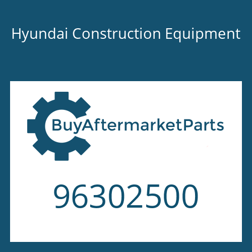 Hyundai Construction Equipment 96302500 - Overflow Hose for Heavy Equipment