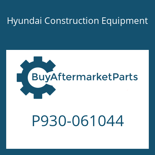 P930-061044 Hyundai Construction Equipment HOSE ASSY-ORFS&THD