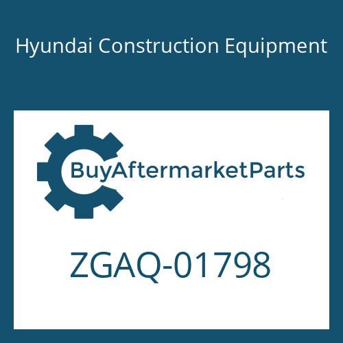 ZGAQ-01798 Hyundai Construction Equipment COUPLING