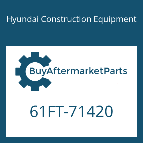 61FT-71420 Hyundai Construction Equipment FORK ASSY-RH 1500