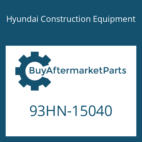 93HN-15040 Hyundai Construction Equipment DECAL KIT