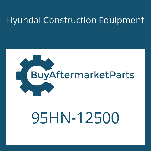 95HN-12500 Hyundai Construction Equipment DECAL-MODEL NAME