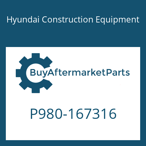 P980-167316 Hyundai Construction Equipment HOSE ASSY-ORFS&FLG