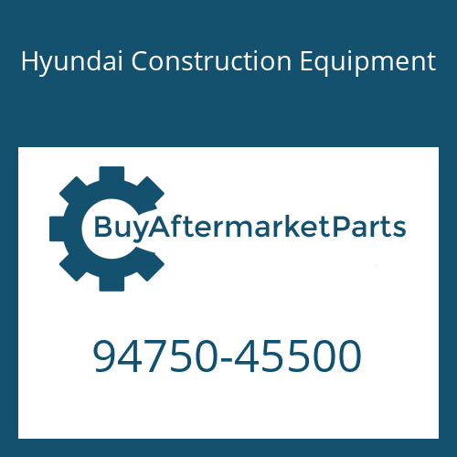94750-45500 Hyundai Construction Equipment Switch-Oil Pressure