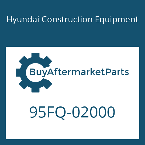 95FQ-02000 Hyundai Construction Equipment DECAL KIT