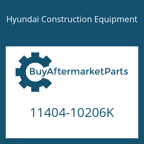 11404-10206K Hyundai Construction Equipment Bolt-Flange